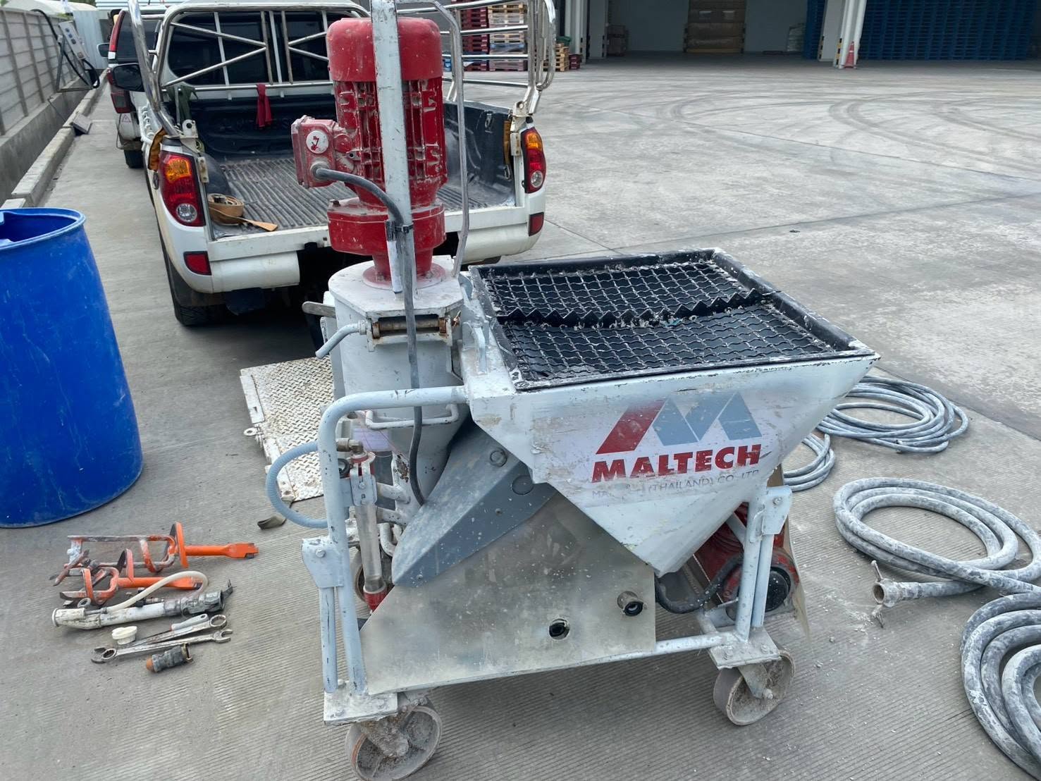 Ranong Project – Plaster Sprayer Rental