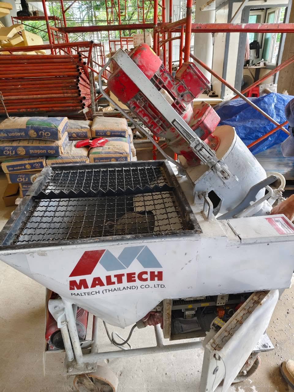 Sukhumvit Condominium Project – Plaster Sprayer Rental
